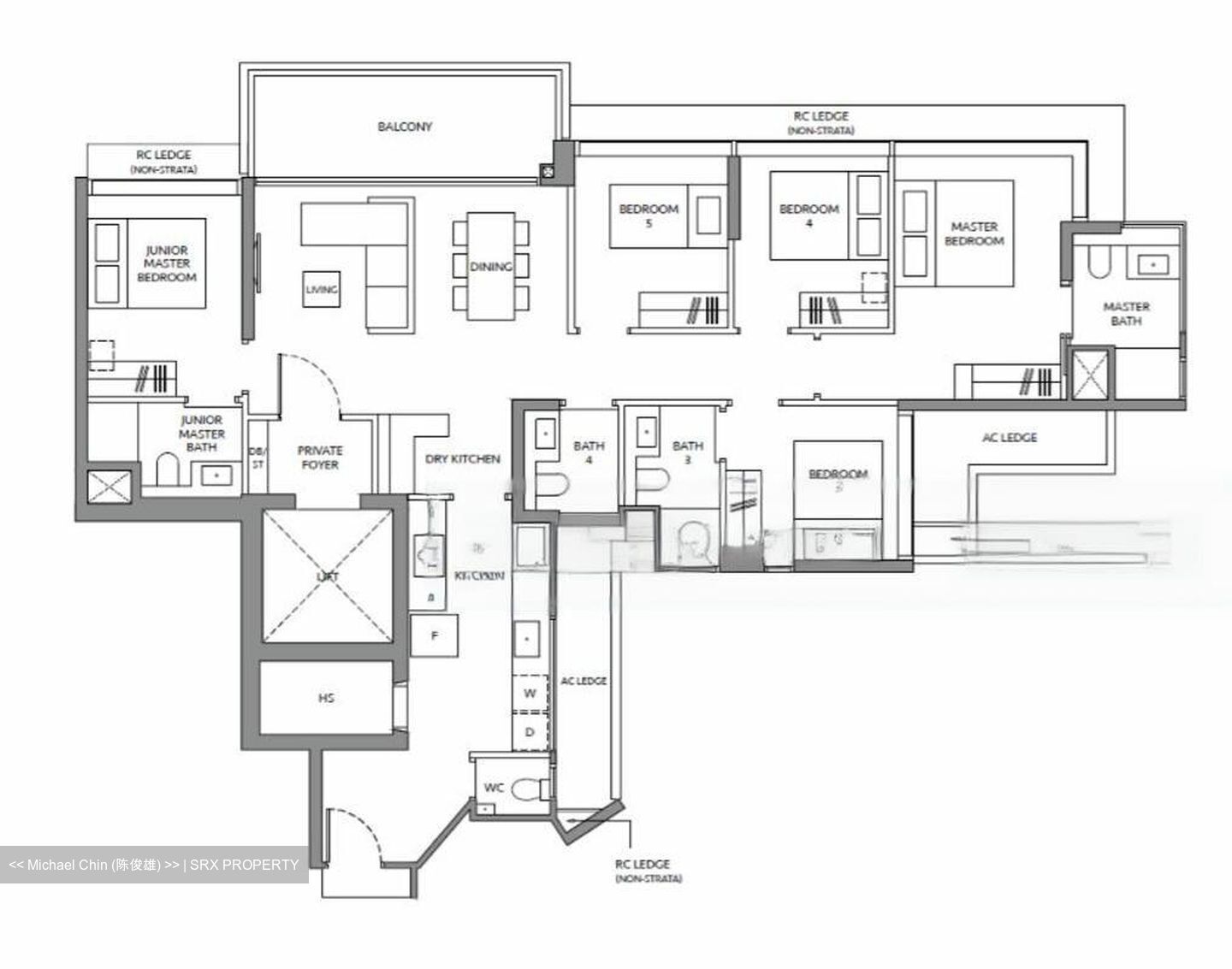 The LakeGarden Residences (D22), Condominium #555877451